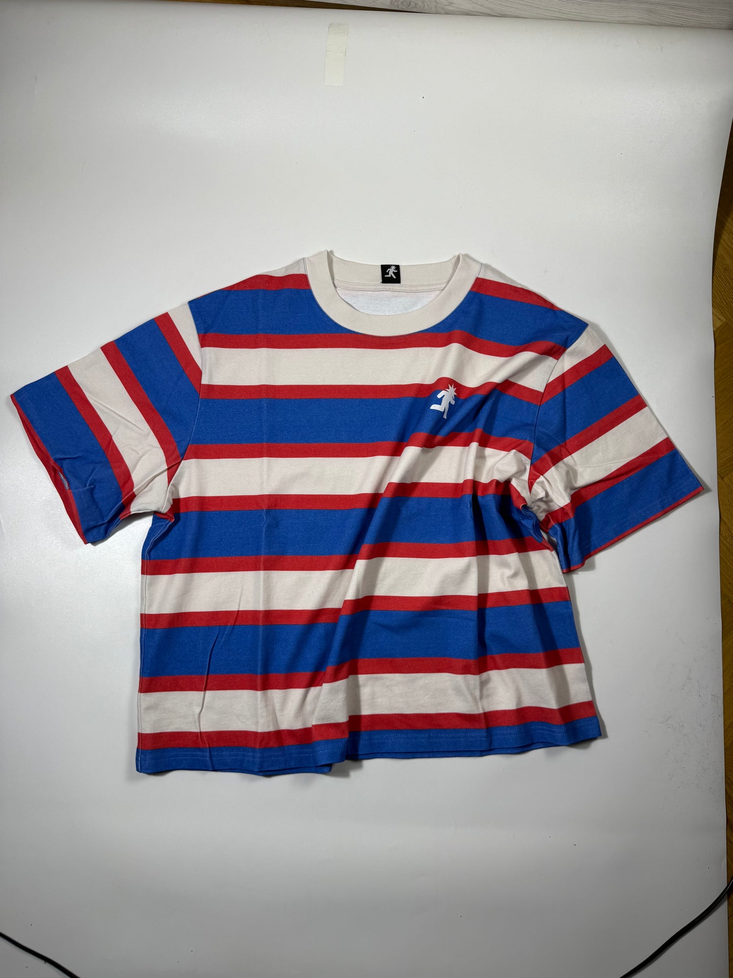 R/B striped tee