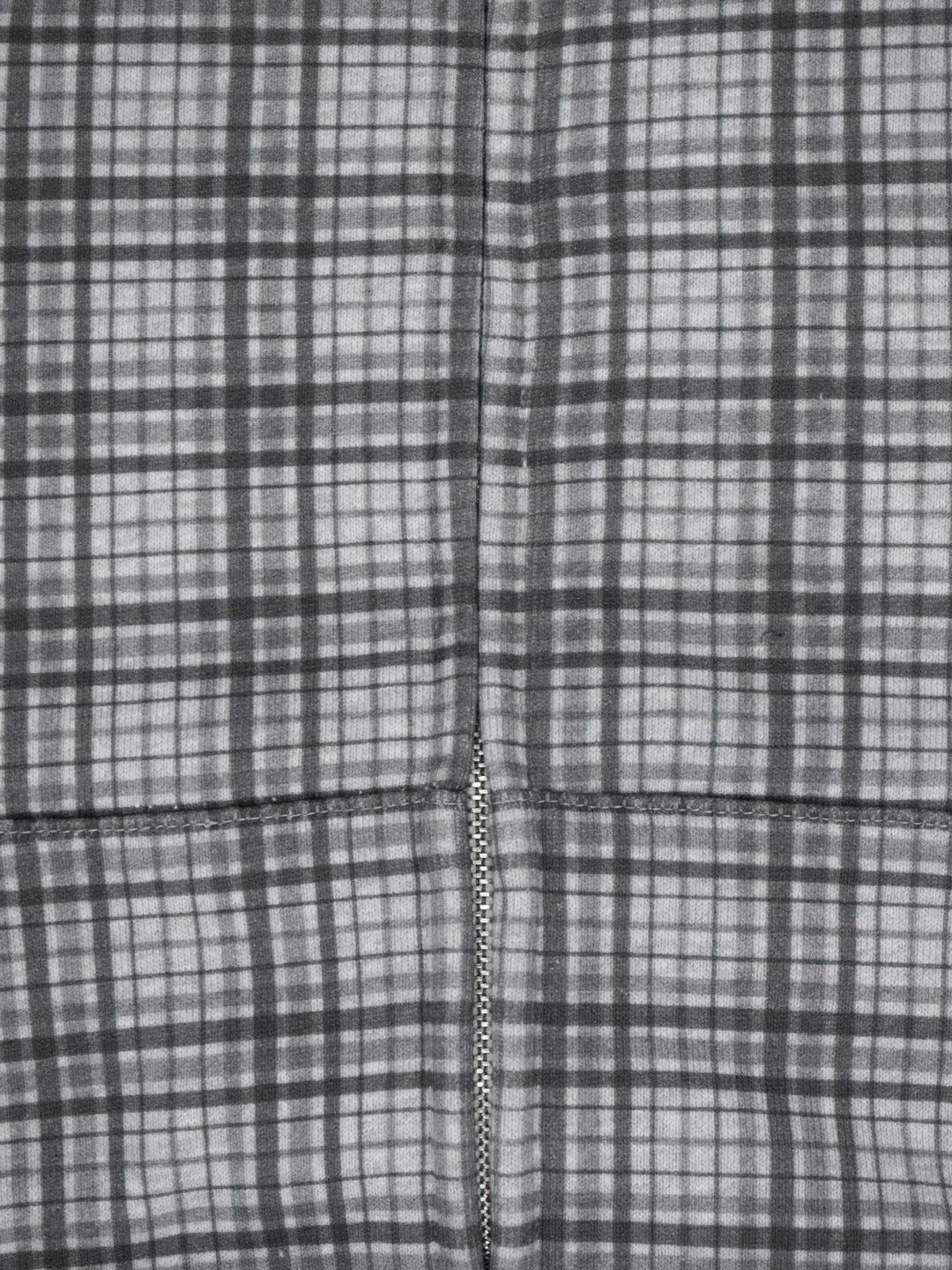 Pavement Plaid Zip-Up
