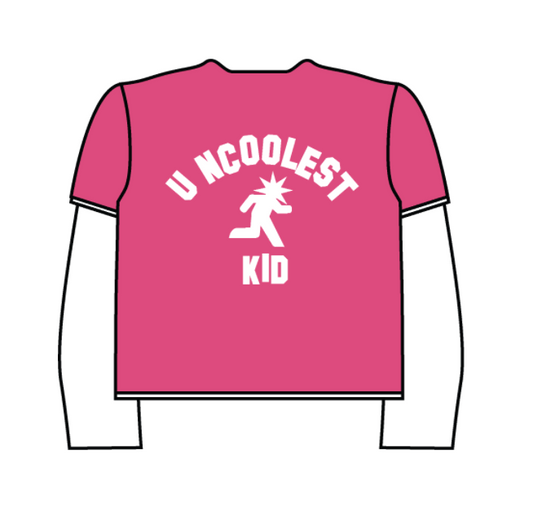 U-ncoolest Triple Pink Tee