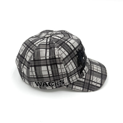 Grey Plaid Cap