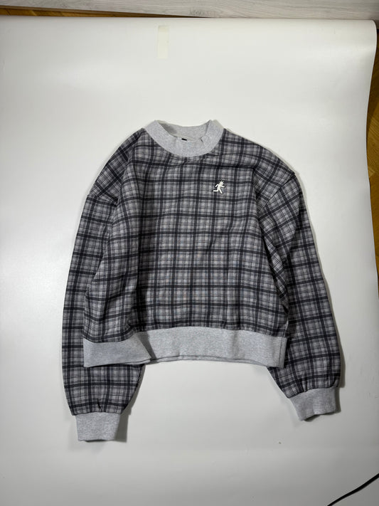 Plaid Crewneck