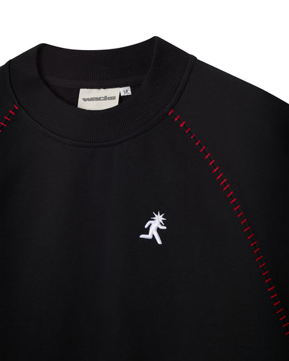 Bleed Black Crewneck