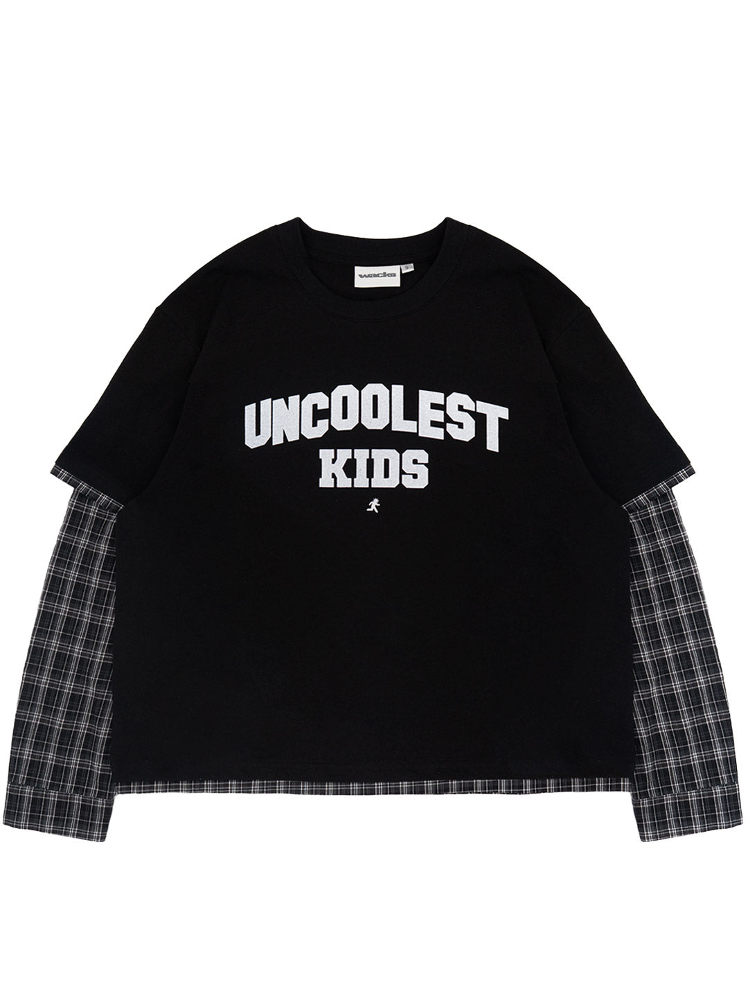 Wacks black tee uncoolest kids