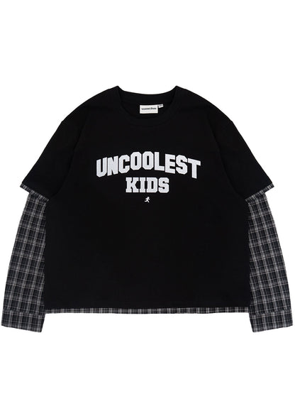 Wacks black tee uncoolest kids