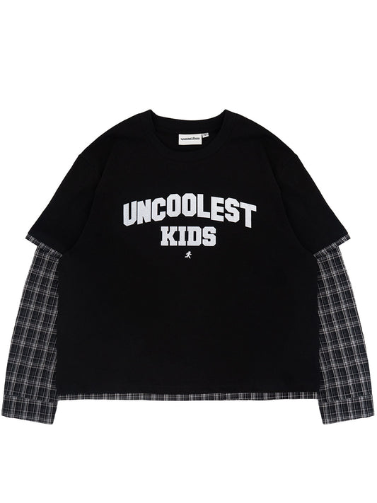 Wacks black tee uncoolest kids
