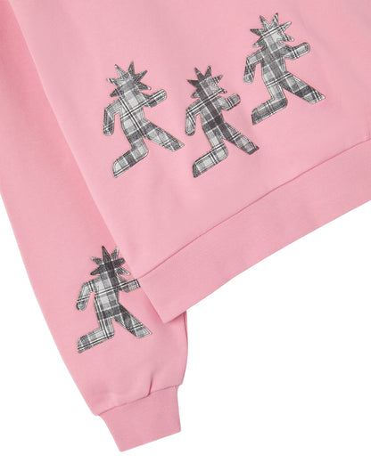 Signature Patch Pink Hoodie