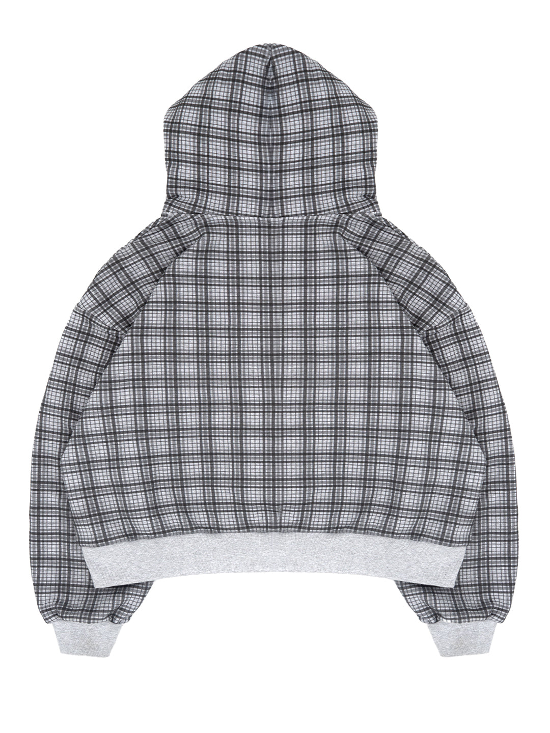 Pavement Plaid Zip-Up
