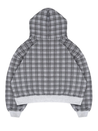 Pavement Plaid Zip-Up