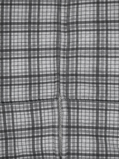 Pavement Plaid Zip-Up