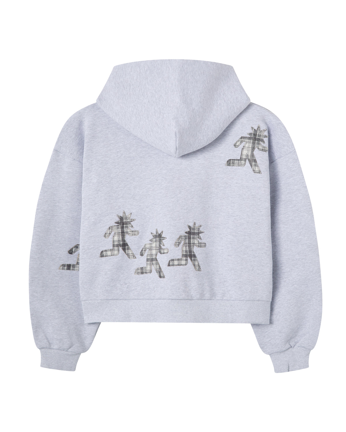 Signature Patch Grey Hoodie